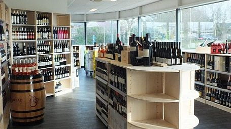 wijninrichting drankenhandel bouwhuis